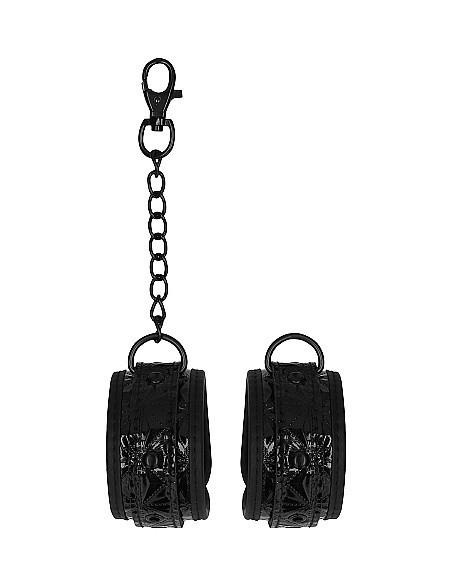 Kajdanki erotyczne Luxury Ankle Cuffs - Black - Kajdanki erotyczne - 7