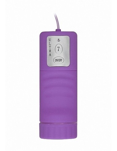 Strapon Z Wibracjami Vibrating Silicone Strapless Strapon - Purple - Strap-ony, dilda na pasku z wibracją - 6