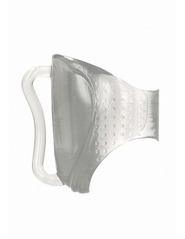 No. 71 - Vibrating Masturbator - Translucent - Masturbatory i Sztuczne pochwy - 3