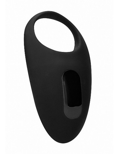 Pierścien erekcyjny wibrujący No. 74 - Remote Controlled Czarny - Pierścienie erekcyjne wibrujące - 4