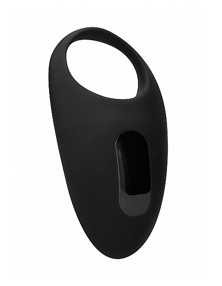 Pierścien erekcyjny wibrujący No. 74 - Remote Controlled Czarny - Pierścienie erekcyjne wibrujące - 4