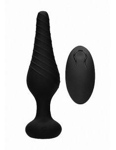 Wibrujący korek analny No. 77 - Remote Controlled Vibrating Anal Plug - Back - Kulki i korki analne wibrujące - 1