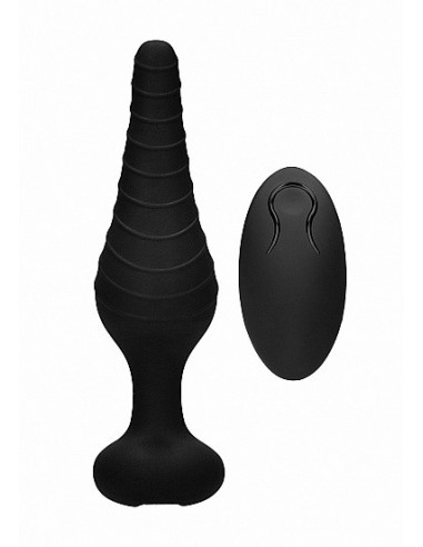 Wibrujący korek analny No. 77 - Remote Controlled Vibrating Anal Plug - Back - Kulki i korki analne wibrujące - 3
