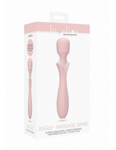 Masażer WAND Loveline Jiggle - Pink - Wibratory Magic Wand - 1 2
