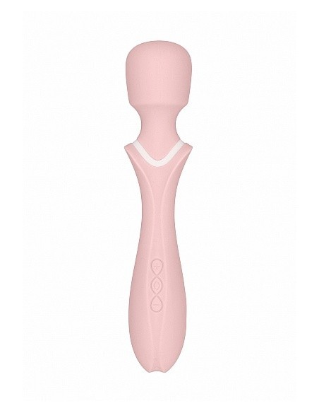 Masażer WAND Loveline Jiggle - Pink - Wibratory Magic Wand - 4