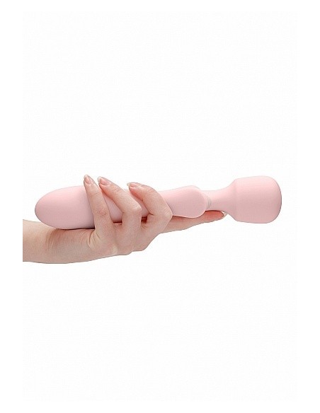 Masażer WAND Loveline Jiggle - Pink - Wibratory Magic Wand - 6