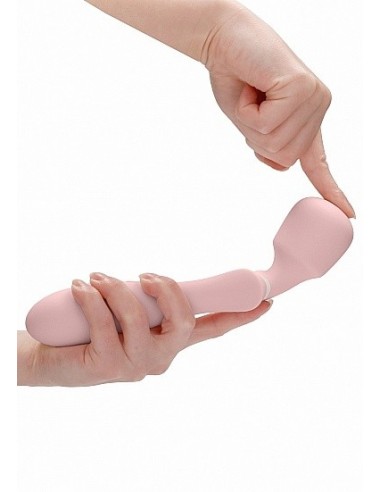 Masażer WAND Loveline Jiggle - Pink - Wibratory Magic Wand - 7
