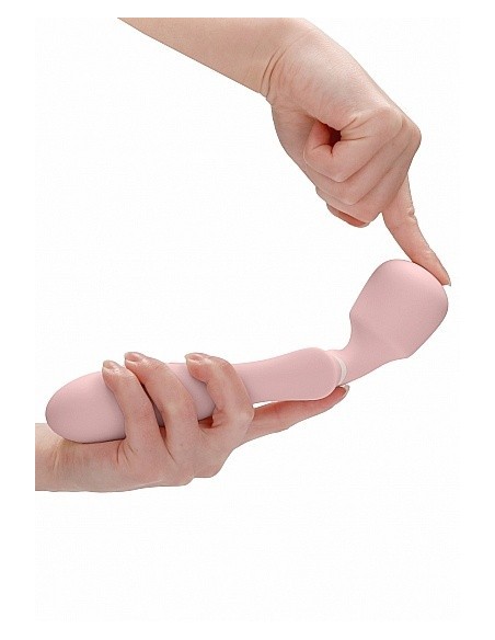 Masażer WAND Loveline Jiggle - Pink - Wibratory Magic Wand - 7