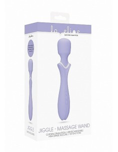 Masażer WAND Loveline Jiggle - Purple - Wibratory Magic Wand - 1 2