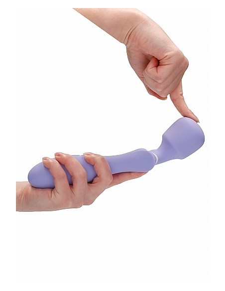 Masażer WAND Loveline Jiggle - Purple - Wibratory Magic Wand - 7