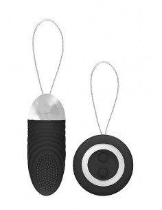 Bezprzewodowe jajeczko wibrujące Ethan Black - Wibratory Jajeczka - 1