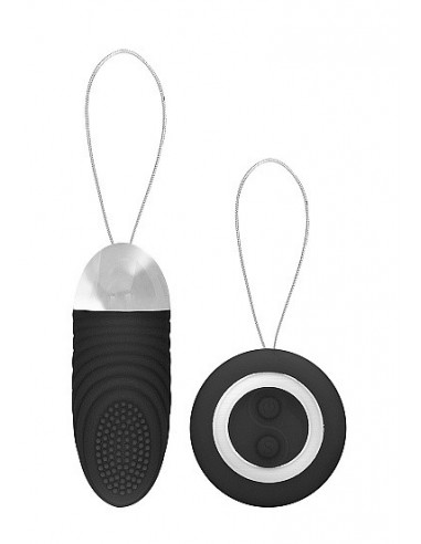 Bezprzewodowe jajeczko wibrujące Ethan Black - Wibratory Jajeczka - 1