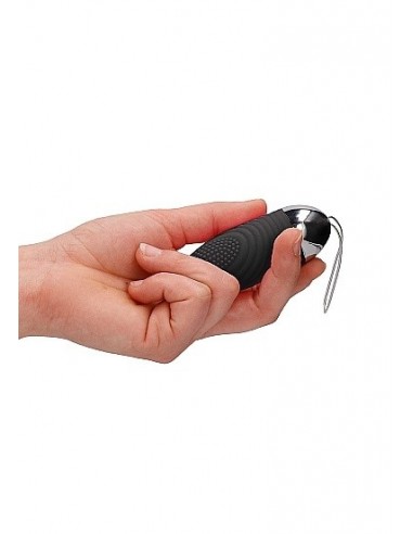 Bezprzewodowe jajeczko wibrujące Ethan Black - Wibratory Jajeczka - 7