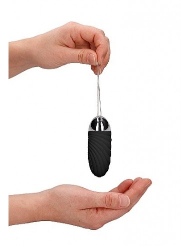 Bezprzewodowe jajeczko wibrujące Ethan Black - Wibratory Jajeczka - 8