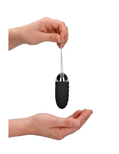 Bezprzewodowe jajeczko wibrujące Ethan Black - Wibratory Jajeczka - 8