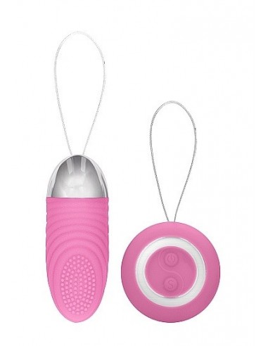 Bezprzewodowe jajeczko wibrujące Ethan Pink - Wibratory Jajeczka - 1