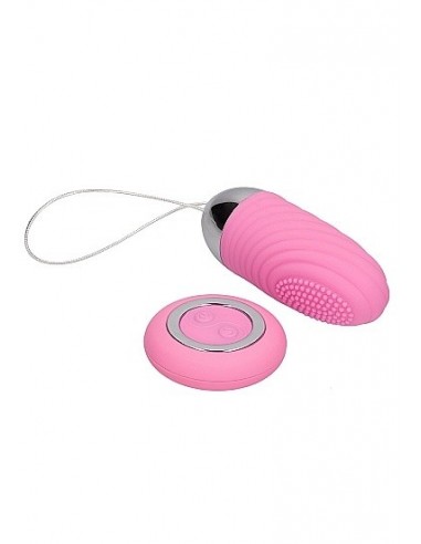 Bezprzewodowe jajeczko wibrujące Ethan Pink - Wibratory Jajeczka - 4