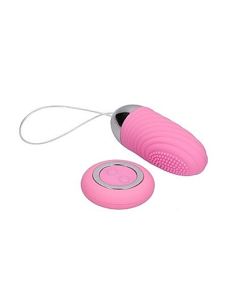 Bezprzewodowe jajeczko wibrujące Ethan Pink - Wibratory Jajeczka - 4