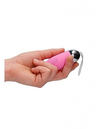 Bezprzewodowe jajeczko wibrujące Ethan Pink - Wibratory Jajeczka - 7