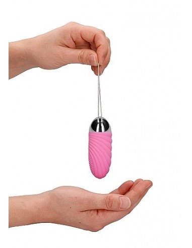 Bezprzewodowe jajeczko wibrujące Ethan Pink - Wibratory Jajeczka - 8