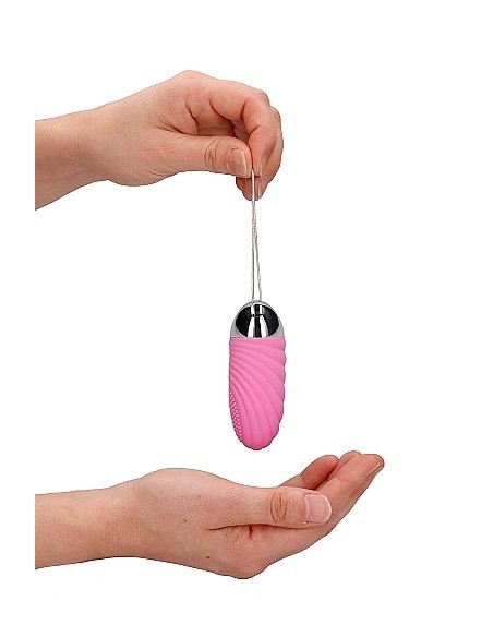 Bezprzewodowe jajeczko wibrujące Ethan Pink - Wibratory Jajeczka - 8