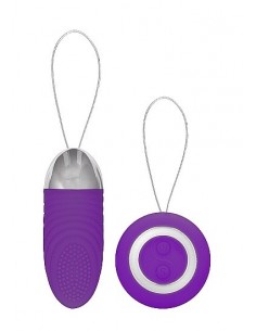Bezprzewodowe jajeczko wibrujące Ethan Purple - Wibratory Jajeczka - 1