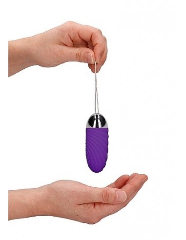 Bezprzewodowe jajeczko wibrujące Ethan Purple - Wibratory Jajeczka - 8
