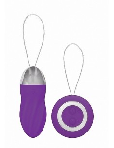 Bezprzewodowe jajeczko wibrujące George Purple - Wibratory Jajeczka - 1