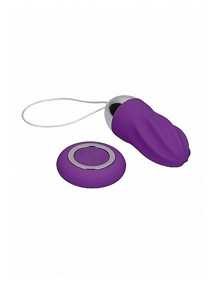 Bezprzewodowe jajeczko wibrujące George Purple - Wibratory Jajeczka - 4