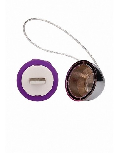 Bezprzewodowe jajeczko wibrujące George Purple - Wibratory Jajeczka - 6