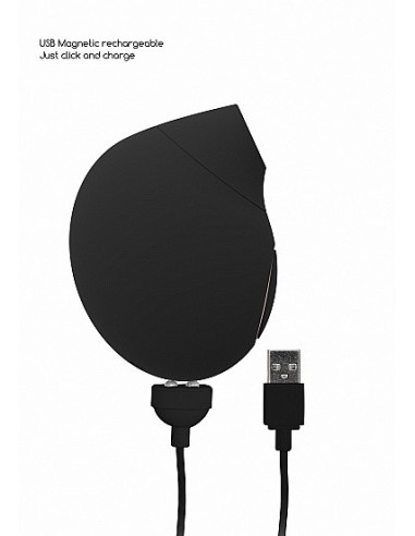 Stymulator łechtaczki Seductive - Black - Stymulatory łechtaczki bezdotykowe - 9