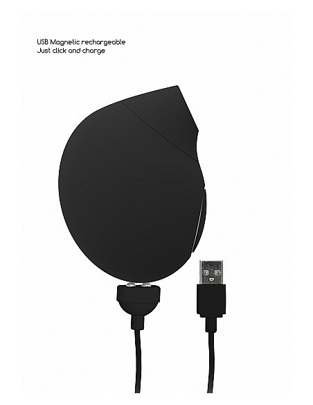 Stymulator łechtaczki Seductive - Black - Stymulatory łechtaczki bezdotykowe - 9