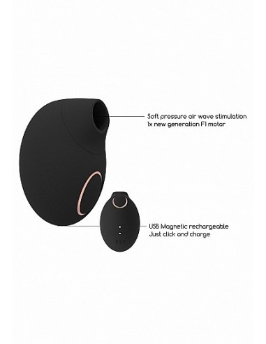 Stymulator łechtaczki Seductive - Black - Stymulatory łechtaczki bezdotykowe - 11