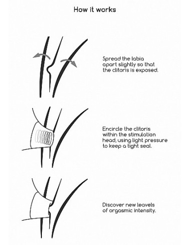 Stymulator łechtaczki Seductive - Black - Stymulatory łechtaczki bezdotykowe - 13