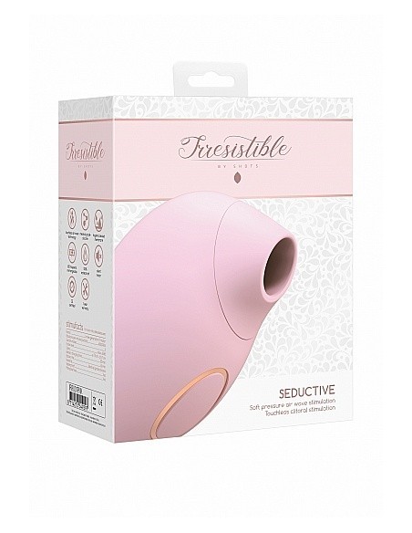 Stymulator łechtaczki Seductive - Pink - Stymulatory łechtaczki bezdotykowe - 3