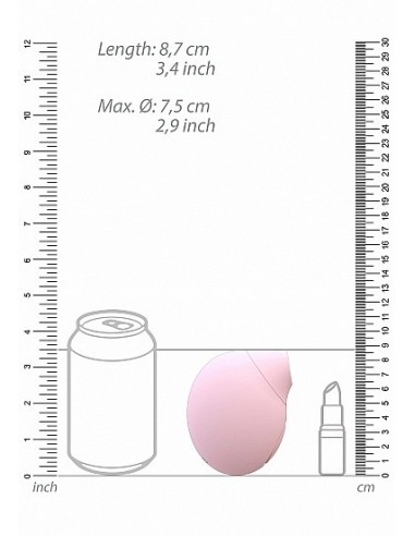 Stymulator łechtaczki Seductive - Pink - Stymulatory łechtaczki bezdotykowe - 4