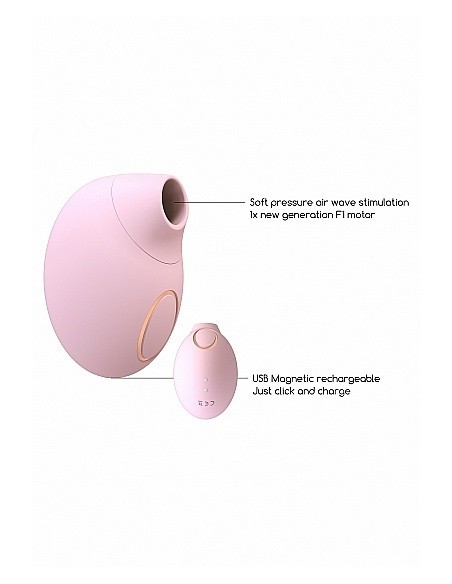 Stymulator łechtaczki Seductive - Pink - Stymulatory łechtaczki bezdotykowe - 11