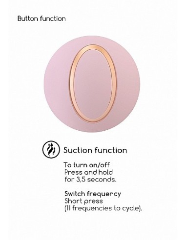 Stymulator łechtaczki Seductive - Pink - Stymulatory łechtaczki bezdotykowe - 12