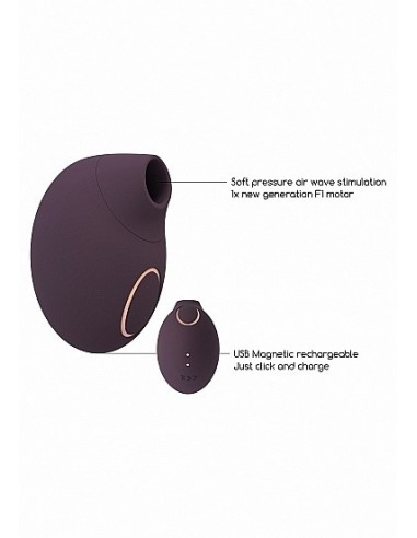 Stymulator łechtaczki Seductive - Purple - Stymulatory łechtaczki bezdotykowe - 5