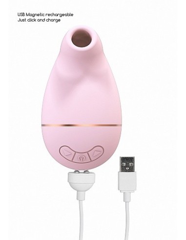 Stymulator łechtaczki Kissable - Pink - Stymulatory łechtaczki bezdotykowe - 8