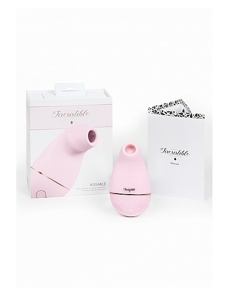 Stymulator łechtaczki Kissable - Pink - Stymulatory łechtaczki bezdotykowe - 10