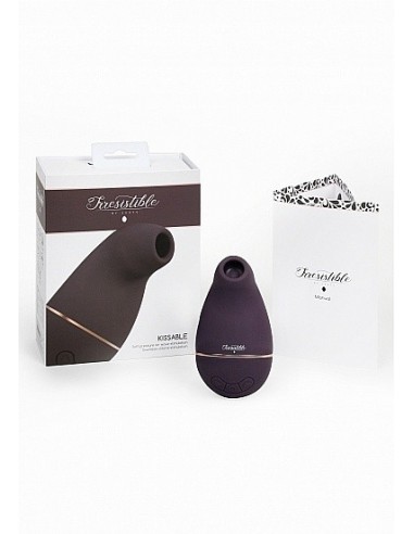 Stymulator łechtaczki Kissable - Purple - Stymulatory łechtaczki bezdotykowe - 10