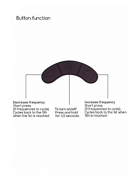 Stymulator łechtaczki Kissable - Purple - Stymulatory łechtaczki bezdotykowe - 12