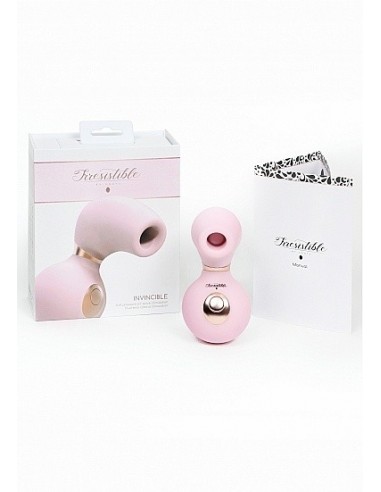 Masażer Łechtaczki Invincible - Mocny, Piękny, Bezdotykowy - Wibratory Bezdotykowe - 10