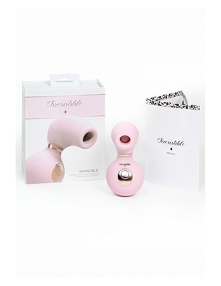 Masażer Łechtaczki Invincible - Mocny, Piękny, Bezdotykowy - Wibratory Bezdotykowe - 10