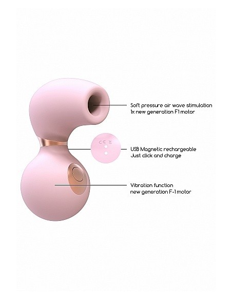Masażer Łechtaczki Invincible - Mocny, Piękny, Bezdotykowy - Wibratory Bezdotykowe - 11