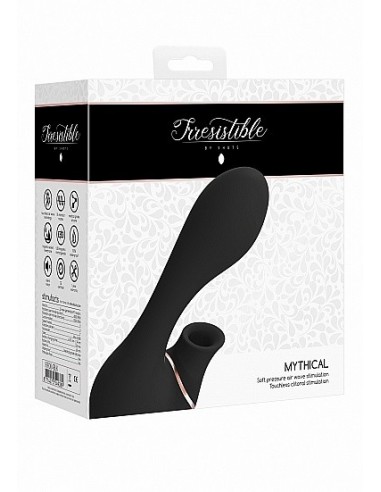 Stymulator punktu G Mythical - Black - Wibratory Króliczki - 2