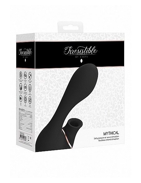 Stymulator punktu G Mythical - Black - Wibratory Króliczki - 2