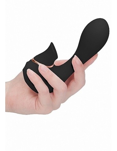 Stymulator punktu G Mythical - Black - Wibratory Króliczki - 9