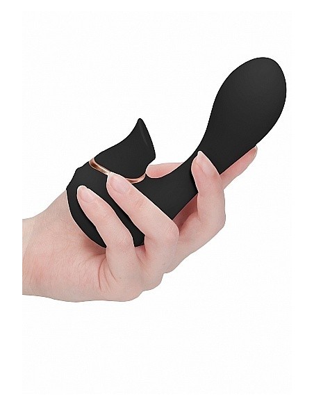 Stymulator punktu G Mythical - Black - Wibratory Króliczki - 9